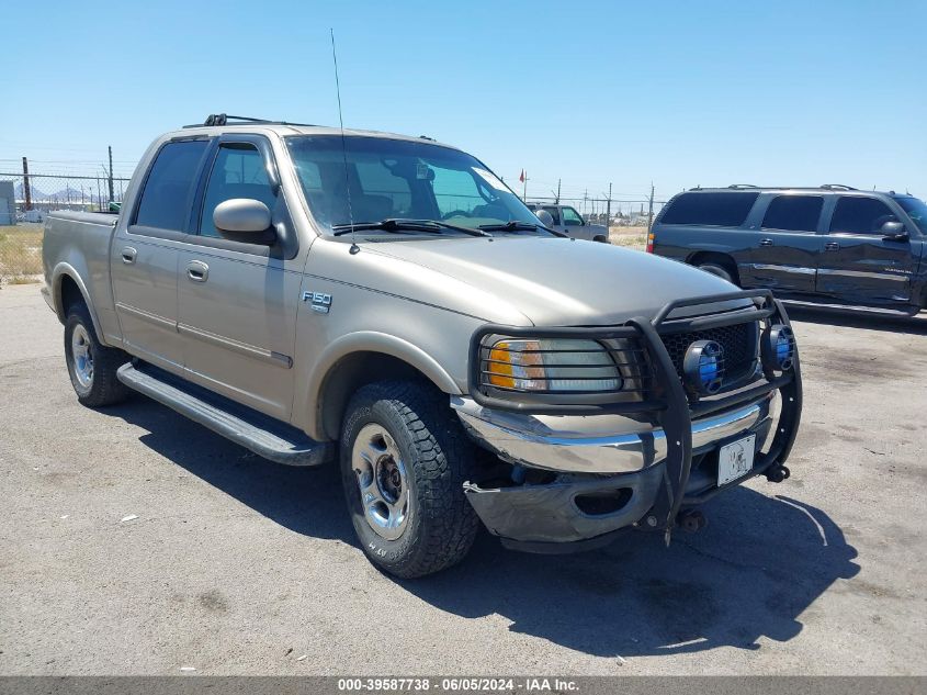 2002 Ford F150 Supercrew VIN: 1FTRW08L22KC06089 Lot: 39587738