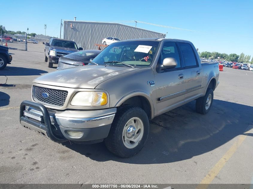 2001 Ford F-150 King Ranch Edition/Lariat/Xlt VIN: 1FTRW08L71KB37186 Lot: 39587750