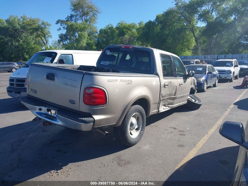 2001 Ford F-150 King Ranch Edition/Lariat/Xlt VIN: 1FTRW08L71KB37186 Lot: 39587750