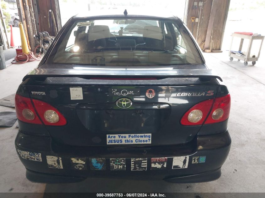 2005 Toyota Corolla Ce/Le/S VIN: 1NXBR32E85Z413059 Lot: 39587753