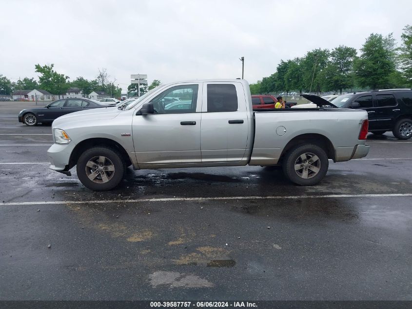 2017 Ram 1500 Express Quad Cab 4X4 6'4 Box VIN: 1C6RR7FT0HS852069 Lot: 39587757