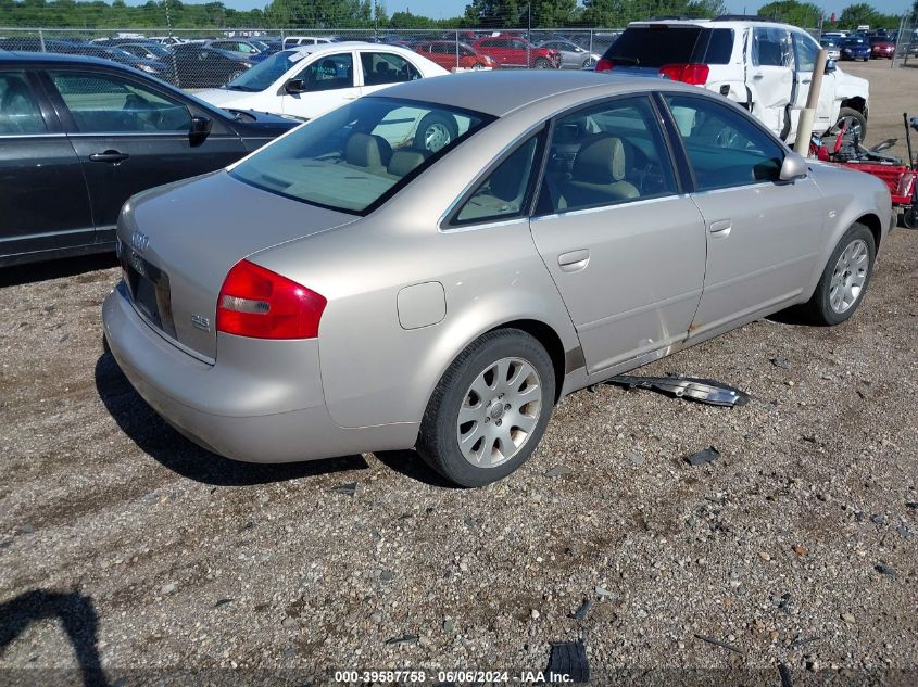 2000 Audi A6 2.8 Quattro VIN: WAUEH64B8YN132867 Lot: 39587758