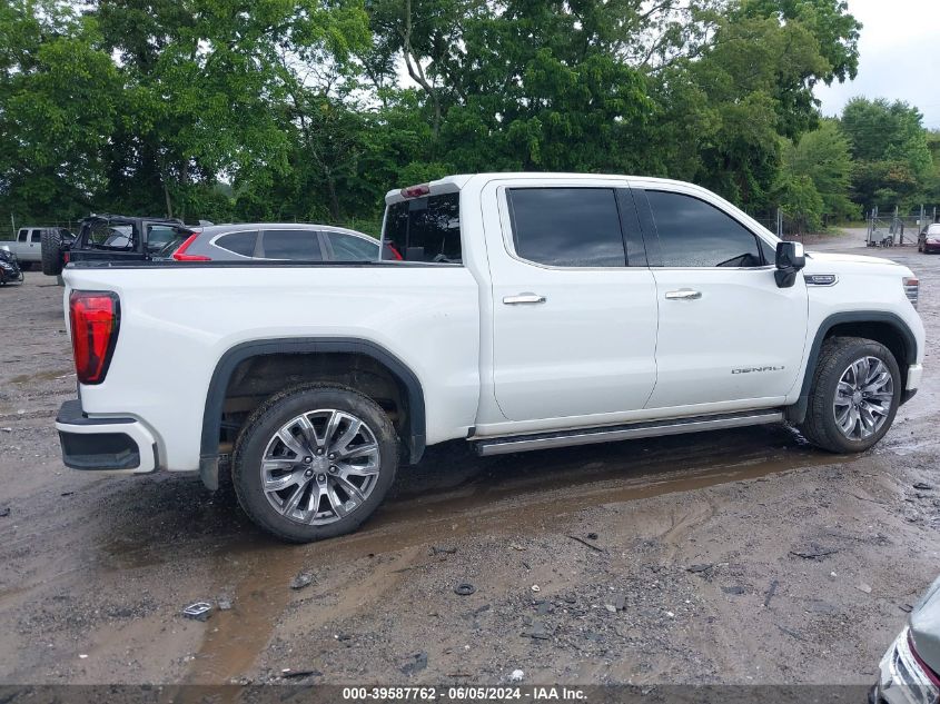 2023 GMC Sierra 1500 Denali VIN: 3GTUUGED5PG108789 Lot: 39587762