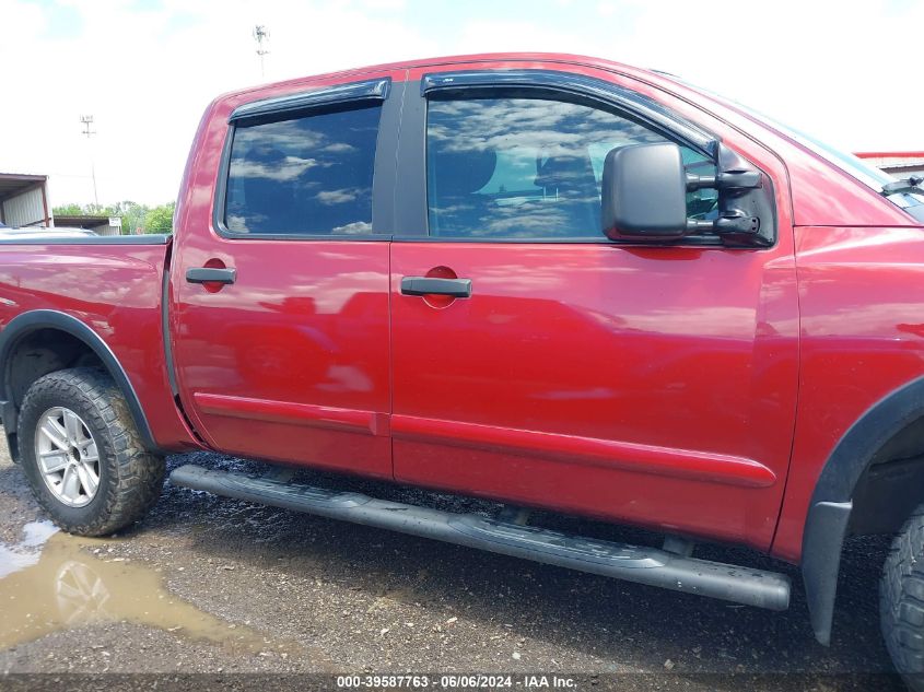 2014 Nissan Titan Pro-4X/S/Sl/Sv VIN: 1N6AA0EC6EN508646 Lot: 39587763