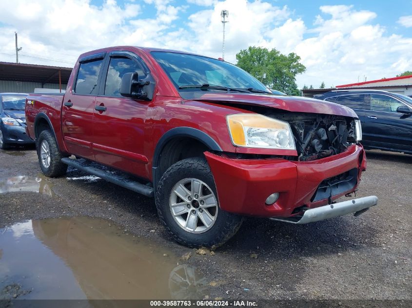 2014 NISSAN TITAN PRO-4X/S/SL/SV - 1N6AA0EC6EN508646