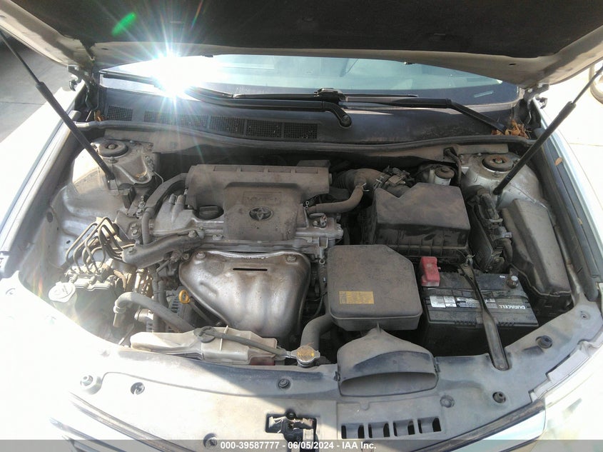 2012 Toyota Camry L VIN: 4T4BF1FK1CR177550 Lot: 39587777