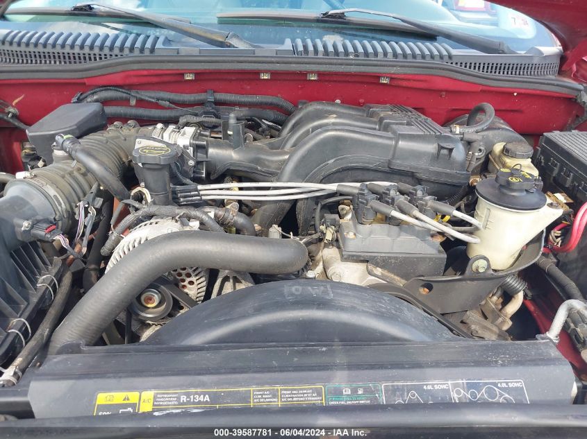 2004 Ford Explorer Nbx/Xlt VIN: 1FMZU73E84ZA92175 Lot: 39587781