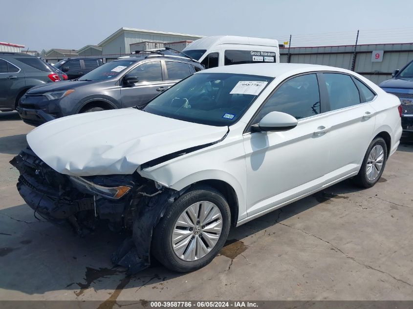 2019 Volkswagen Jetta 1.4T R-Line/1.4T S/1.4T Se VIN: 3VWC57BUXKM077057 Lot: 39587786