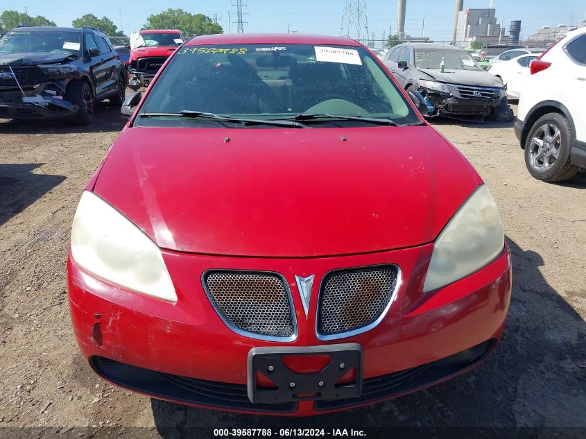 2006 Pontiac G6 VIN: 1G2ZF55B964215587 Lot: 39587788