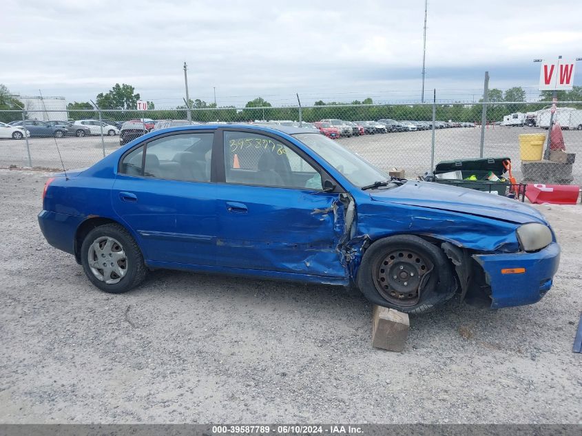 2004 Hyundai Elantra Gls/Gt VIN: KMHDN46D14U882147 Lot: 39587789