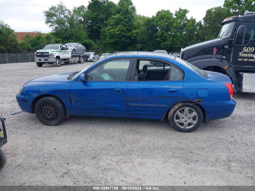 2004 Hyundai Elantra Gls/Gt VIN: KMHDN46D14U882147 Lot: 39587789
