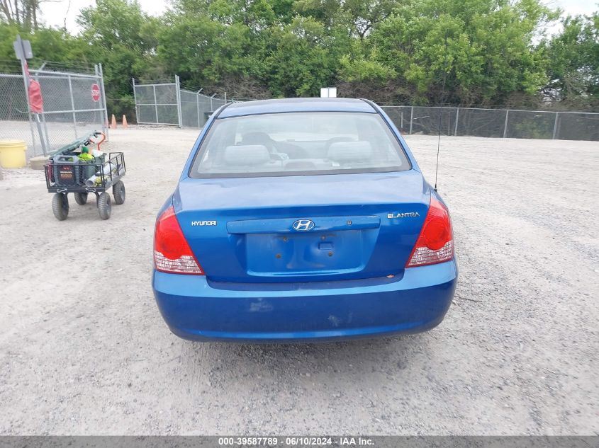 2004 Hyundai Elantra Gls/Gt VIN: KMHDN46D14U882147 Lot: 39587789