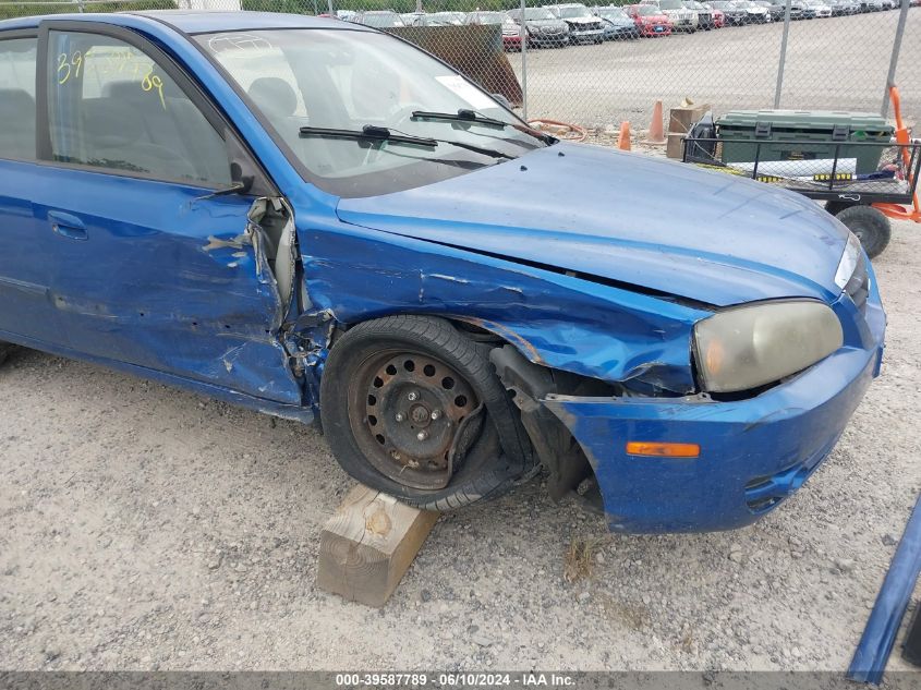 2004 Hyundai Elantra Gls/Gt VIN: KMHDN46D14U882147 Lot: 39587789