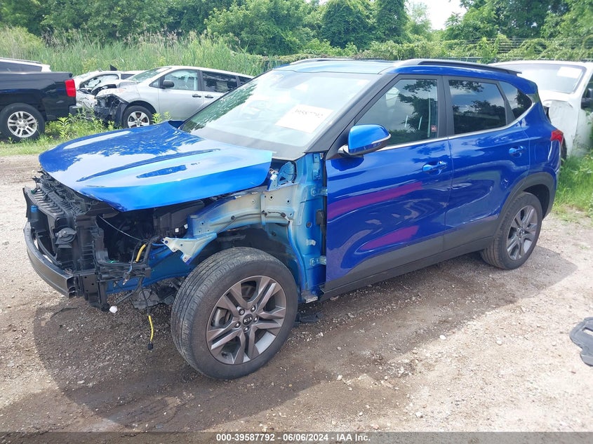 2021 Kia Seltos S VIN: KNDEUCAA2M7080045 Lot: 39587792
