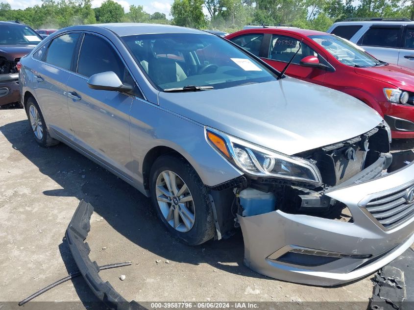 2015 Hyundai Sonata Se VIN: 5NPE24AF8FH163517 Lot: 39587796