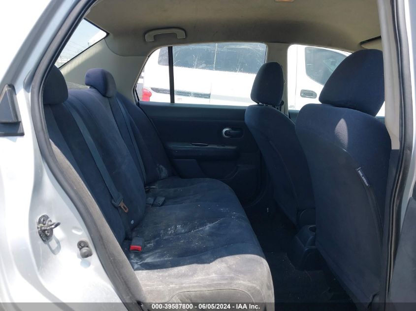 2008 Nissan Versa 1.8S VIN: 3N1BC11E58L392734 Lot: 39587800