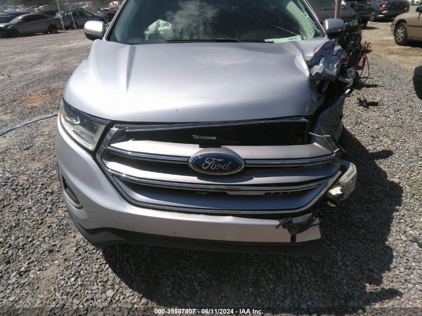 2017 Ford Edge Sel VIN: 2FMPK3J85HBB54952 Lot: 39587807