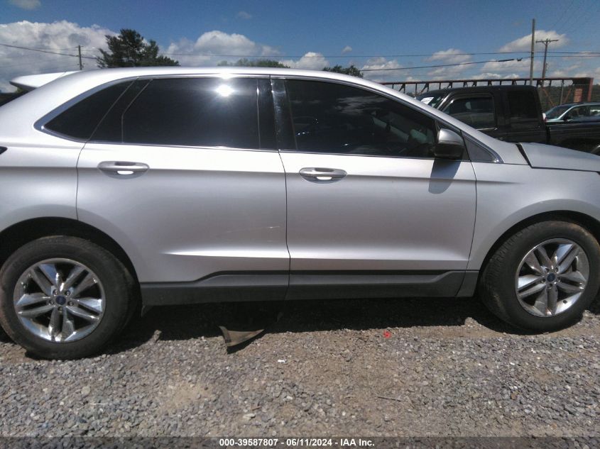 2017 Ford Edge Sel VIN: 2FMPK3J85HBB54952 Lot: 39587807