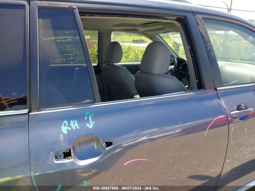 2013 Toyota Highlander Se V6 VIN: 5TDBK3EH8DS272334 Lot: 39587808