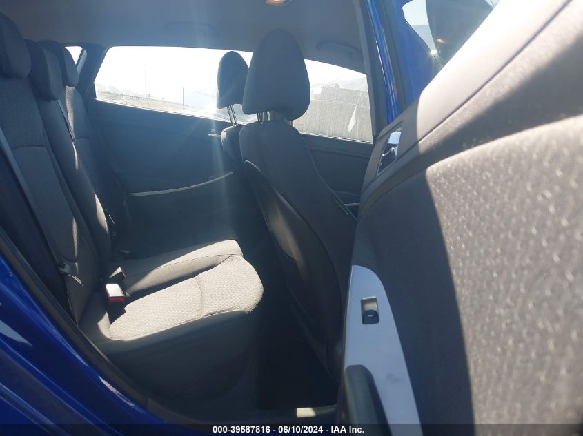 2013 Hyundai Accent Se VIN: KMHCU5AE2DU105335 Lot: 39587816