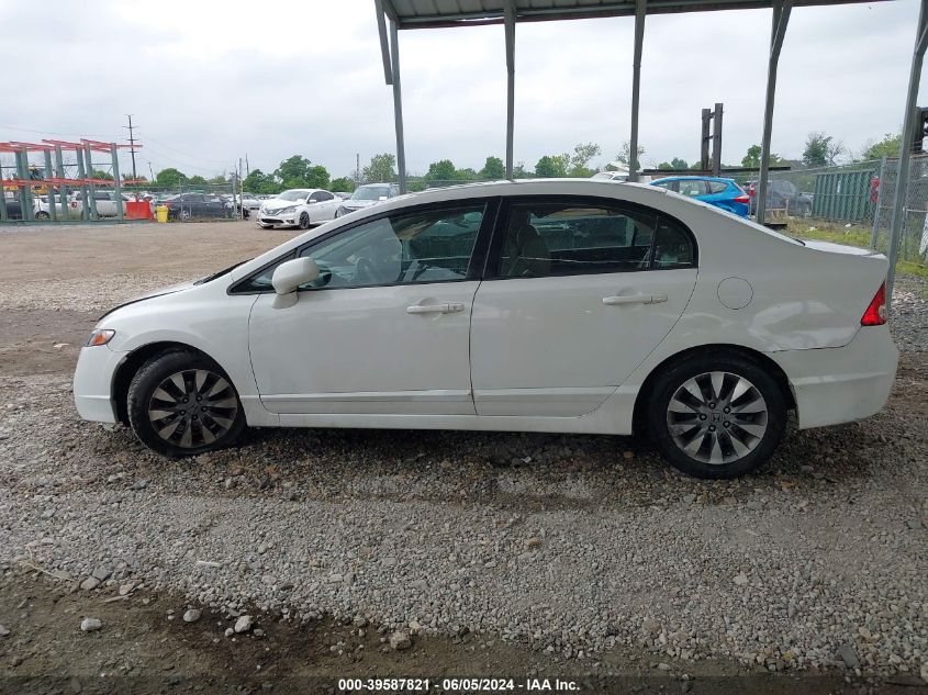 2009 Honda Civic Ex-L VIN: 2HGFA16969H502511 Lot: 39587821