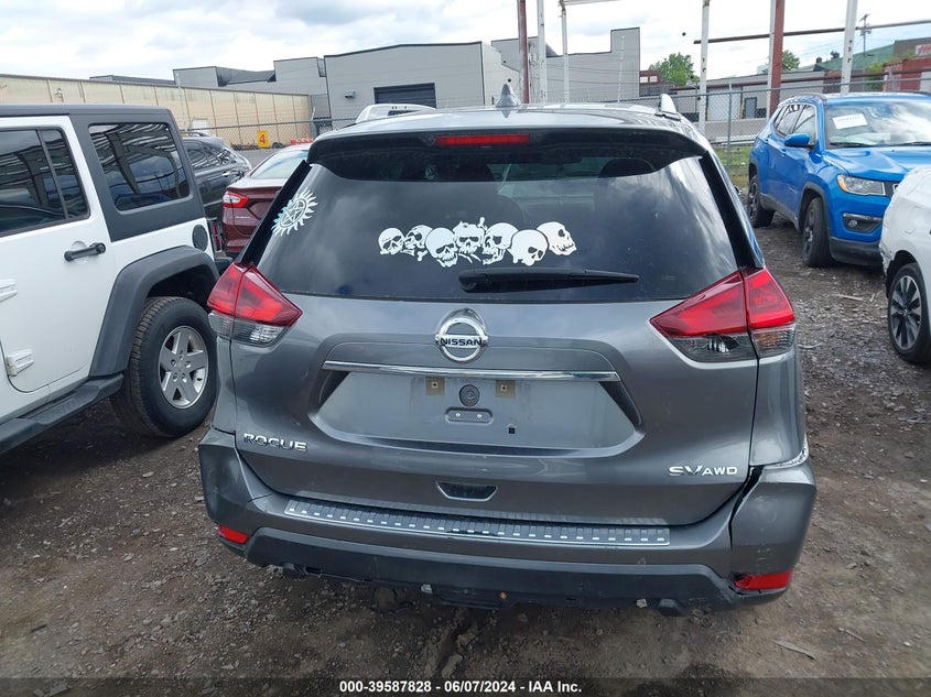 2018 Nissan Rogue Sv VIN: KNMAT2MVXJP597518 Lot: 39587828