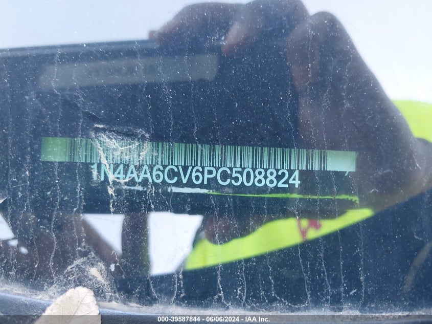 2023 Nissan Maxima Sv Xtronic Cvt VIN: 1N4AA6CV6PC508824 Lot: 39587844