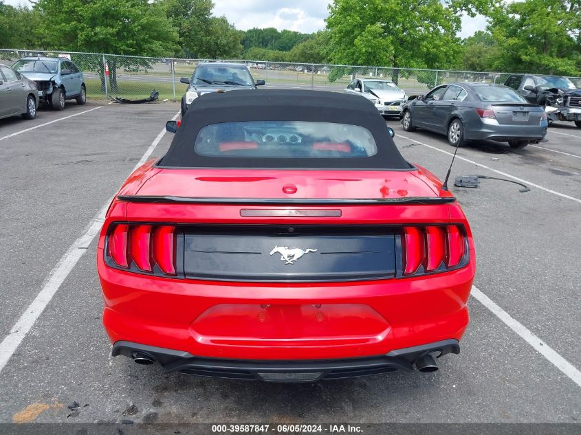 2019 Ford Mustang Ecoboost Premium VIN: 1FATP8UH6K5112529 Lot: 39587847