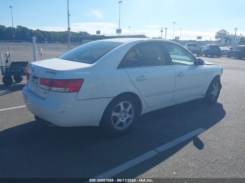 5NPEU46F66H128767 2006 Hyundai Sonata Gls V6/Lx V6