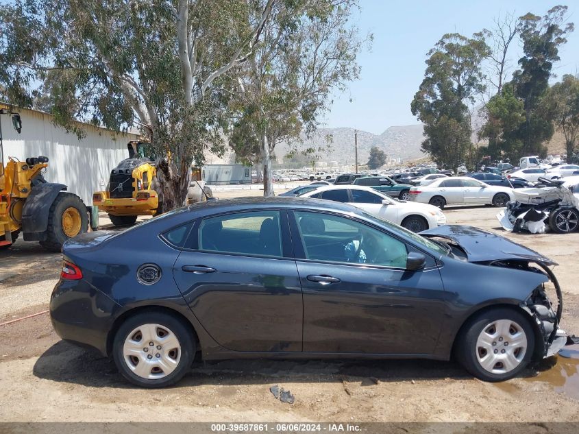 2013 Dodge Dart Aero VIN: 1C3CDFAH3DD296398 Lot: 39587861