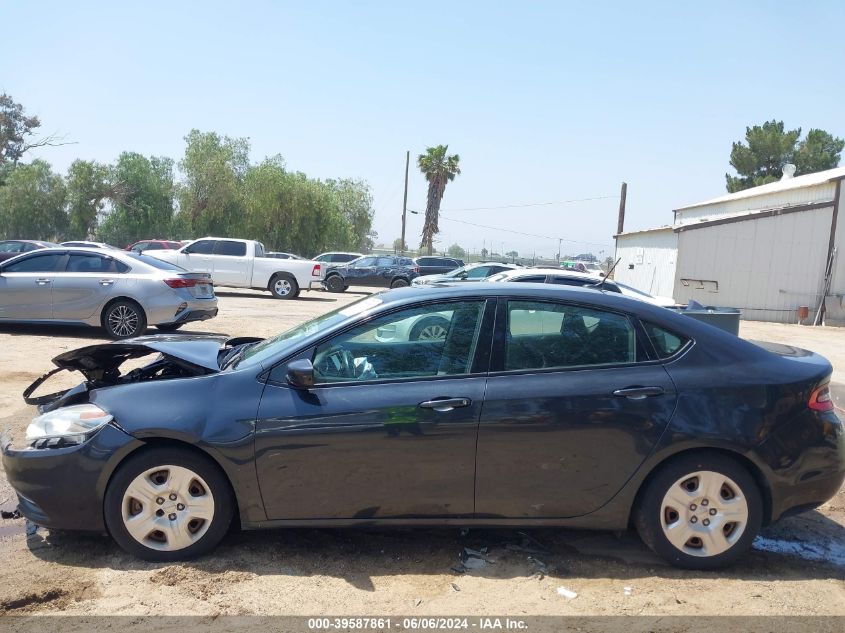 2013 Dodge Dart Aero VIN: 1C3CDFAH3DD296398 Lot: 39587861