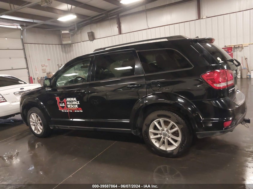 2016 Dodge Journey Sxt VIN: 3C4PDDBG5GT209039 Lot: 39587864