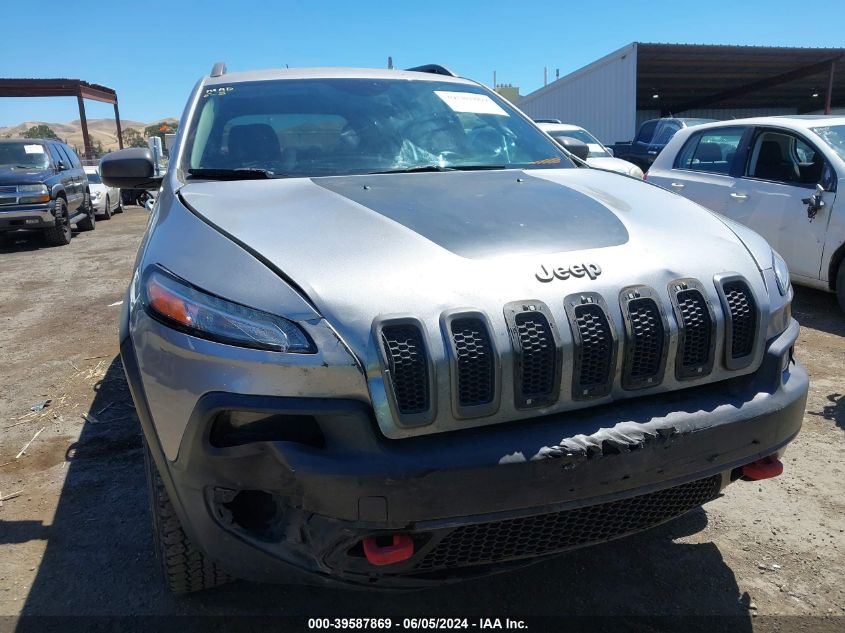 2014 Jeep Cherokee Trailhawk VIN: 1C4PJMBS7EW128421 Lot: 39587869