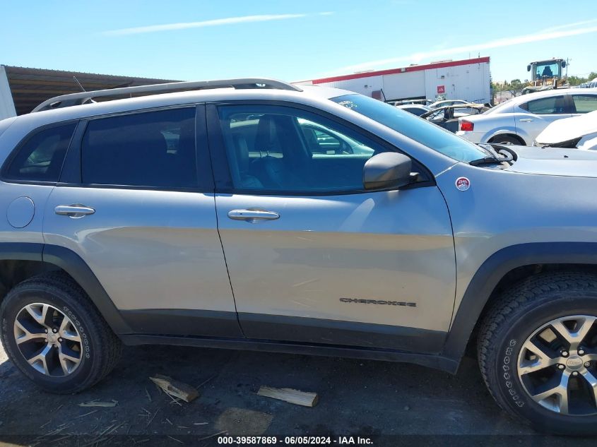 2014 Jeep Cherokee Trailhawk VIN: 1C4PJMBS7EW128421 Lot: 39587869