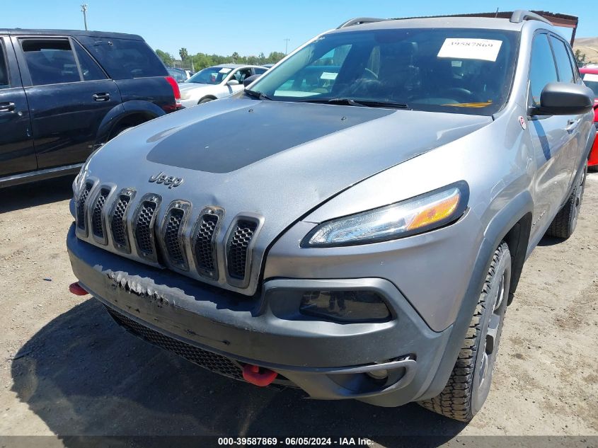 2014 Jeep Cherokee Trailhawk VIN: 1C4PJMBS7EW128421 Lot: 39587869