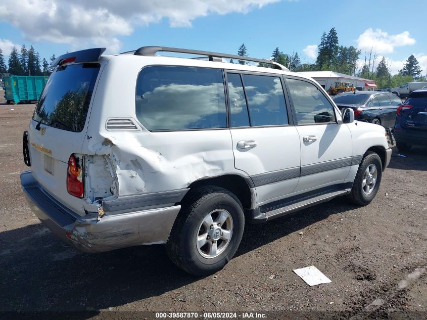 1999 Toyota Land Cruiser VIN: JT3HT05J6X0052923 Lot: 39587870