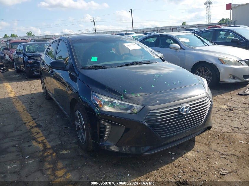 2018 Hyundai Ioniq Hybrid Sel VIN: KMHC75LC2JU061609 Lot: 39587878