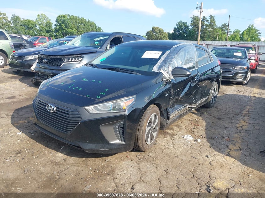2018 Hyundai Ioniq Hybrid Sel VIN: KMHC75LC2JU061609 Lot: 39587878