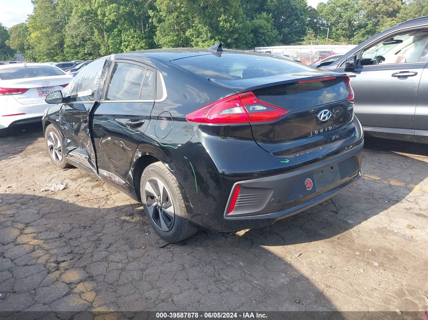 2018 Hyundai Ioniq Hybrid Sel VIN: KMHC75LC2JU061609 Lot: 39587878