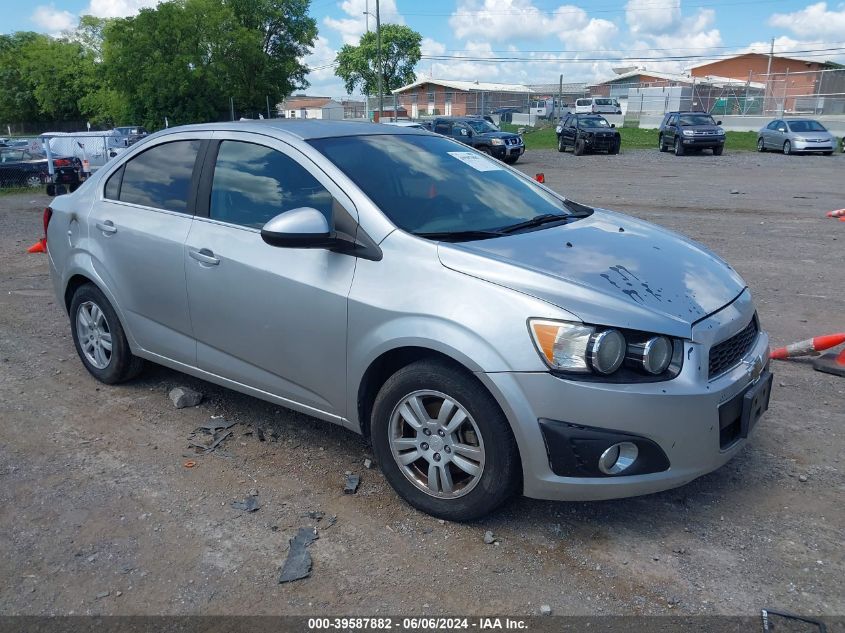 2014 Chevrolet Sonic Lt VIN: 1G1JC5SH8E4135148 Lot: 39587882