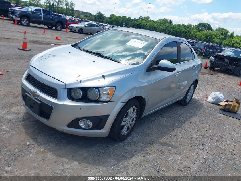 2014 Chevrolet Sonic Lt VIN: 1G1JC5SH8E4135148 Lot: 39587882