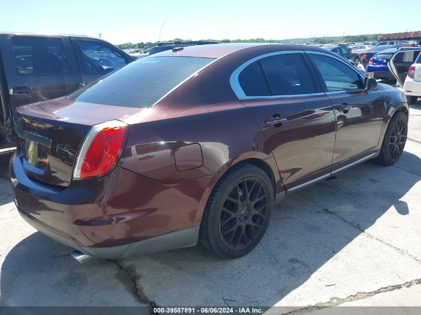 2010 Lincoln Mks VIN: 1LNHL9DR9AG602908 Lot: 39587891