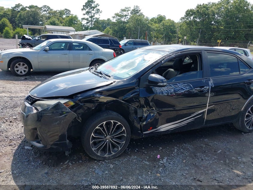 2014 Toyota Corolla L/Le/Le Pls/Prm/S/S Pls VIN: 2T1BURHE4EC090820 Lot: 39587892