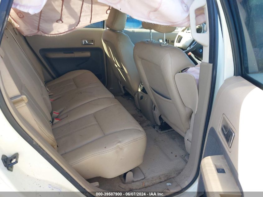 2007 Ford Edge Sel Plus VIN: 2FMDK39C27BB27699 Lot: 39587900