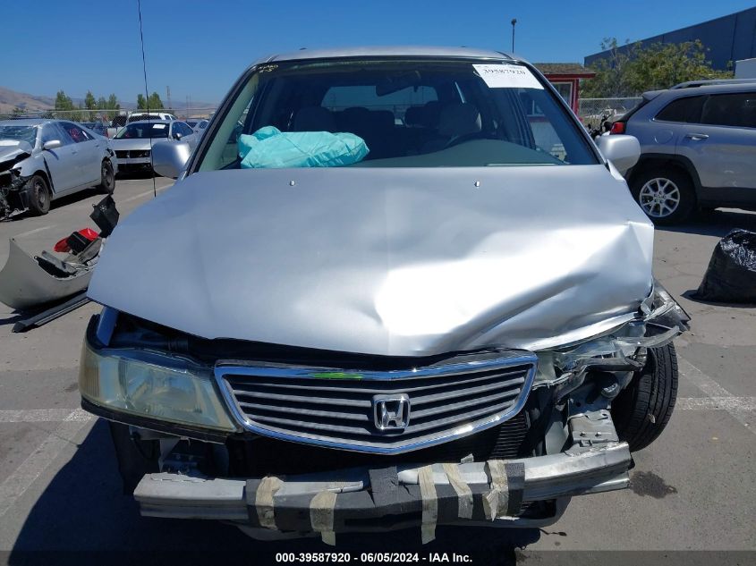 2001 Honda Odyssey Ex VIN: 2HKRL18651H613457 Lot: 39587920