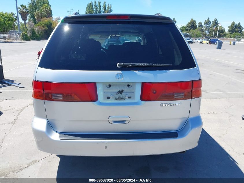 2001 Honda Odyssey Ex VIN: 2HKRL18651H613457 Lot: 39587920