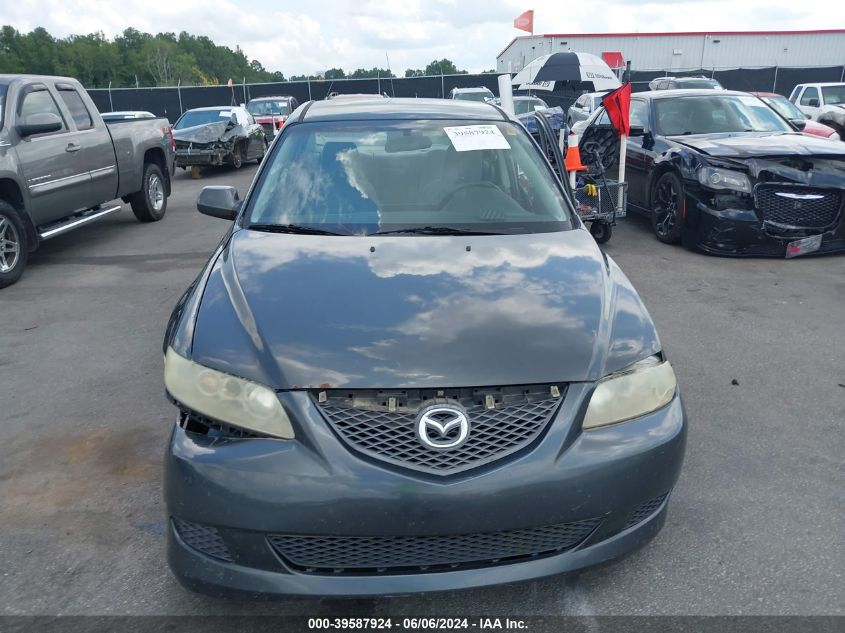 2005 Mazda Mazda6 I Base VIN: 1YVFP80C555M43585 Lot: 39587924