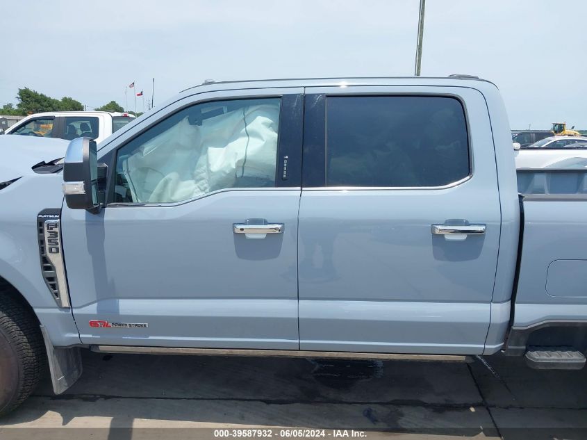 2024 Ford F-350 Platinum VIN: 1FT8W3DM1REC84884 Lot: 39587932