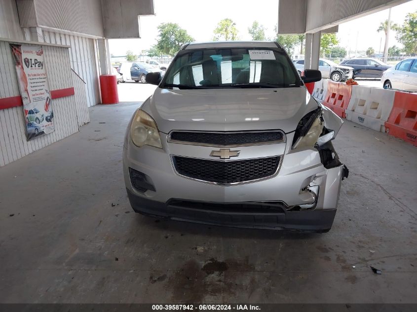2013 Chevrolet Equinox Ls VIN: 2GNALBEK1D6418976 Lot: 39587942