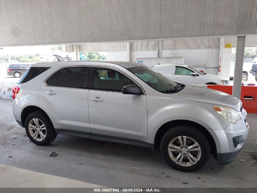 2013 Chevrolet Equinox Ls VIN: 2GNALBEK1D6418976 Lot: 39587942